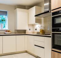Show apartment kitchen