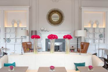 Soft furnishings and bistro tables